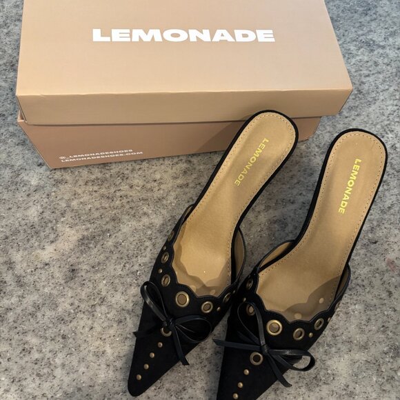 NWT Charisma Pointed Toe Heels Black Size 9 - Picture 2 of 6